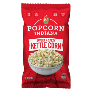 Popcorn Indiana Kettle Corn, 3 Oz (Pack of 6) BBD: 10/09/2025