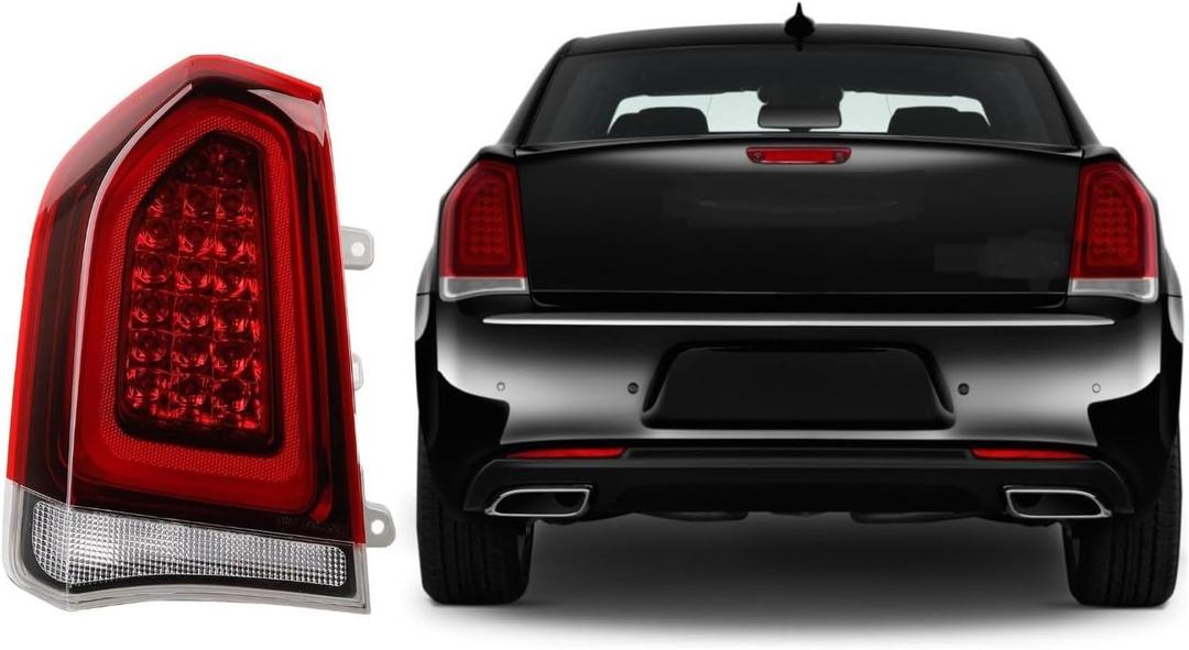 Tail Light compatible with 2015-2023 Chrysler 300 Left Driver Side