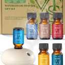 Waterless Diffuser with Hotel Essential Oils, Luxury Home Scents - Inspired by 5-Star Hotels, Fragrance Oil Blends for Diffusers, Air Freshener Aromatherapy Gifts Set