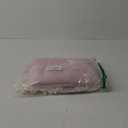 meioro Pink Rustic Table Cloth, Rectangle Textured Cotton Linen Fabric Tablecloth with Tassel, Valentines Day Farmhouse Table Cover Embroidery Stripe Tablecloths for Kitchen Dinning Party, 55" X 78" (Rectangle/Oblong,55'' x 78'',4-6 Seats)