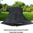 115-4673 Grass Bag Assembly - by Braveboy, Compatible with Toro 59312 Bag Kit 2009 RWD Cloth 22" Recycler Lawn Mowers, Fits Model 20330 20332 20333 & More- (Without Grass Catcher Frame)