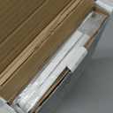 Nxconsu 2Pack Under Shelf Storage Basket Organizer Hanging Holder for Cabinet Pantry Kitchen Cupboard Desk Counter Bookshelf Organization Add-on Space Saver Heavy Duty Slide-in White Small (8.9"D x 11.02"W x 5.75"H)