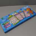 Electronic Alphabet Wall Chart, Talking ABC, 123s, Music Poster, Kids Learning Toys for Toddlers 1-3, Interactive Educational Toddler Toy, Birthday Gifts for Age 1 2 3 4 5 Year Old Boys Girls - Blue