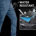 MAGCOMSEN Men's Tactical Pants 9 Pockets Ripstop, Water Repellent, Cargo Pants for Work, Hiking, Hunting(No Belt) (30, Green)