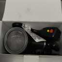 Hair Dryer with Comb | 1800W Blow Dryer with Diffuser for Curly Hair | Plasma Ionic Hairdryer for Frizz Control | Foldable & Protable Design for Travel | 6.5 ft ALCI Cord (Black)