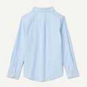 Amazon Essentials Boys' Long Sleeve Oxford Button Down Shirt (10, Light Blue)