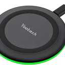 Yootech Wireless Charger,10W Max Wireless Charging Pad Compatible with iPhone 17/17 Pro/17 Pro Max/Air/16/15/14/13/SE 2022/12/11,Samsung Galaxy S25/S24/S23,for AirPods Pro 3(No AC Adapter)