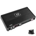 NVX XQA12001 1200W RMS XQ-Series SQ Hi-Res Class D 1-Ohm Stable Monoblock Amplifier with X-Boost and Wired Bass Remote