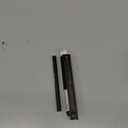 Men's 2-in-1 Eyebrow Brush & Pencil - Shape, Define & Fill In - Ultra-Thin, Long-Lasting Black - Vegan