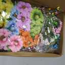 Syhood Daisy Crowns Making Kit for Woman 109 Pieces Parts, Make Your Own Flower Crown Wreath Headbands and Bracelets Craft Kit Hair Accessories Handmade DIY Floral Garland Presents for Adult