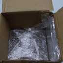 Uniclife Tall Acrylic Donation Box for Fundraising, Clear Suggestion Box with Slot and Lock, Ballot Boxs with Sign Holder, Plastic Storage Container for Voting Charity Tip Collection, 6.7" x 5" x 8"