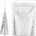 100pcs 1 QUART Mylar Bags for Food Storage - Thick 10 Mil - 7"x10" Stand-Up Zipper Pouches, Resealable and Heat Sealable Vacuum Sealing Mylar Bags for Long Term Food Storage