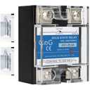 Solid State Relay SSR-25AA AC to AC Input 70-250VAC to Output 24-480VAC 25A Single Phase Plastic Cover