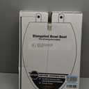 KOHLER 4636-RL-47 Cachet ReadyLatch Elongated Toilet Seat Slow Close, Soft Close Toilet Seat Quiet Lid, Contoured Grip-Tight Bumpers Installation Hardware, Apartment Essentials. Almond