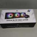 Thermalright Aqua Elite 360 ARGB Liquid CPU Cooler, 360 AIO Cooling Row Size, 3 x 120mm PWM Fans, Computer CPU Cooler,for AMD:AM4/AM5, Intel LGA1851/1150/1151/1200/2011/ 1700