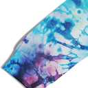 Creative Tie Dye Pattern Hoodies Colorful Hoodies Sweatshirt Pullover (L)