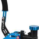 Racing Hydraulic Drift Handbrake Gear Lever W/Oil Tank Hydro E-Brake Rally 3/4 0.75Bar 3/8-24 Parking Adjustable Brake (Blue)