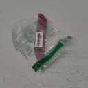 Soft Carbon Fiber Center Console Left Trim Cover Compatible with Chevrolet Corvette C8 Stingray 2020-2025, Center Console Driver Side Decorative Cover Cover (Red)