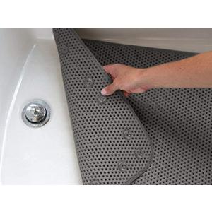 Bathtub Mat Non Slip, Bath Mat for Tub Non Slip, Tub Mat Extra Large 36 x 17 in, Bathtub Mat with Suction Cups & Drain Holes, Soft Foam, Machine Washable, Dark Grey