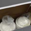 Irenare 200 Count Small Paper Plates 4 Inch Disposable Round Paper Plates Bulk Heavy Duty Mini White Tableware for Dinner Cake Appetizer Holiday Halloween Christmas Party Supplies