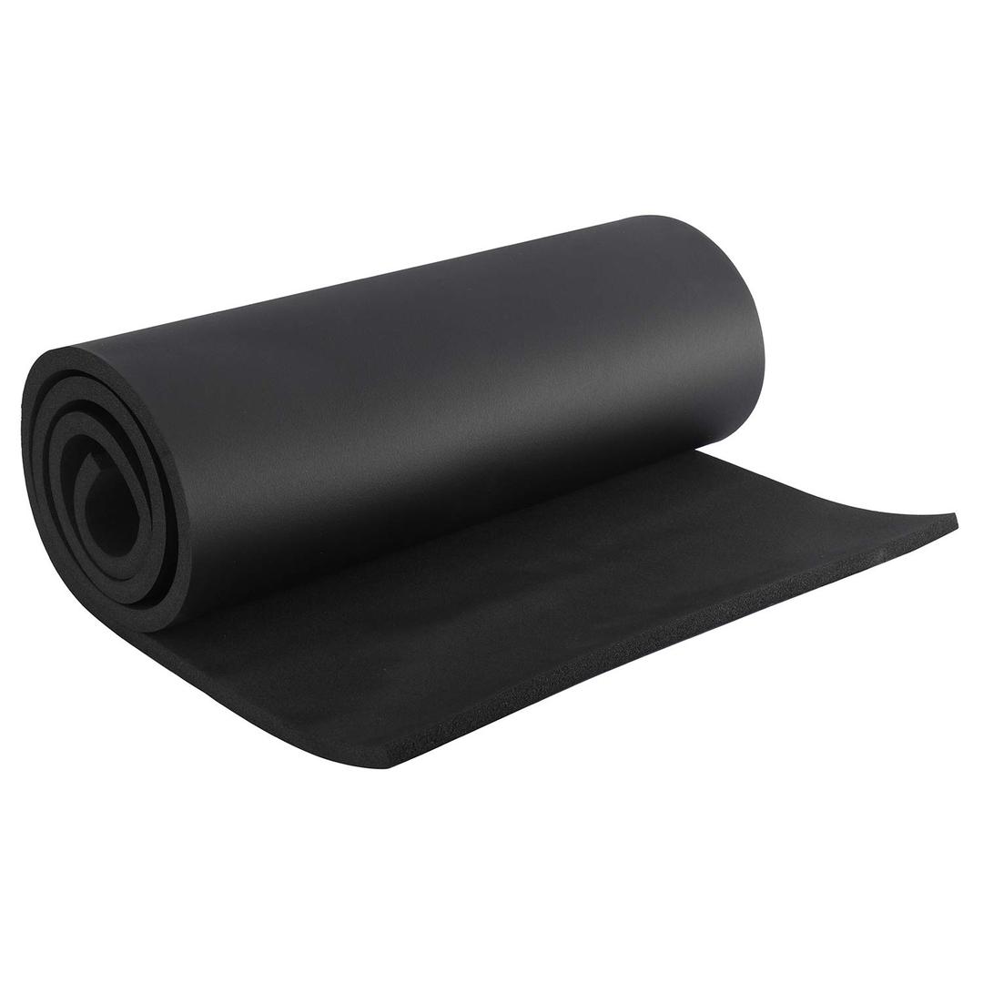Artilife Closed Cell Foam Roll, Easy to Cut into Foam Sheets & Foam Pads for Sound Insulation, Cushion & DIY Projects, Black (1/2" T x 17" W x 60" L)