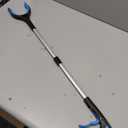 Grabber Reacher Tool - 32” Extra Long Foldable Gripper and Reaching Tool - Heavy Duty Pick Up Stick Grabbers for Seniors, Trash, Surgery Recovery Must Haves Gifts (Blue)