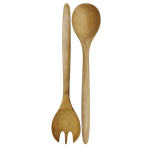 Culinary Elements Wood Culinary Elements Salad Servers, 2pcs