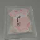 2 Pcs Party Decorations Pre-Strung Boy or Girl Burlap Banner and Garland He or She Sign for Gender Reveal Welcome Baby Shower Birthday Party Decorations(Bodysuits,Pink, Blue)