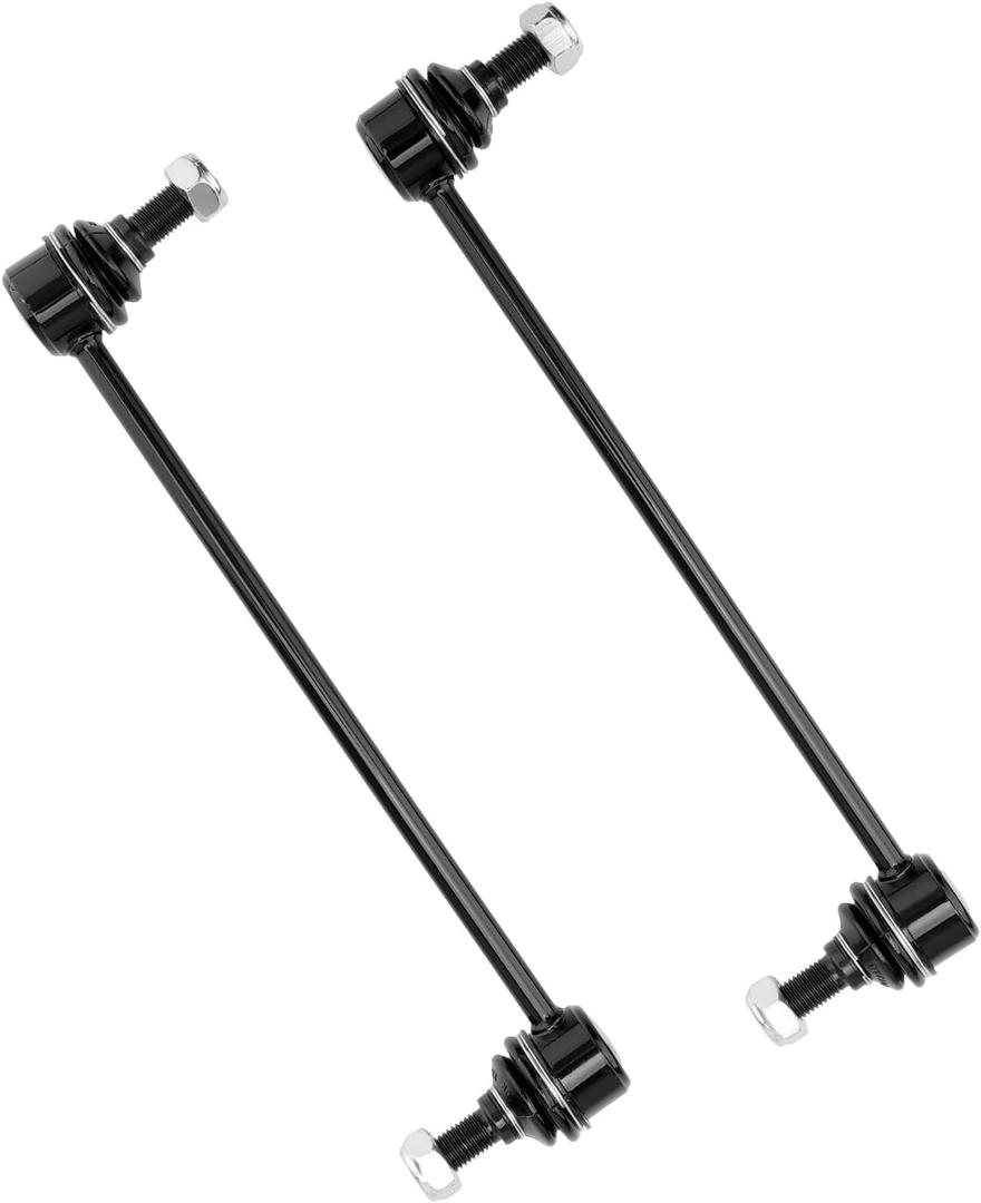 Front Sway Bar Stabilizer Links Zinc-Nickel Alloy-Suspension Kit 2 PCS Left & Right, Compatible With 2012-2017 Hy-undai Azera Sonata & Kia Cadenza Optima, Replaces#: K750658, 54830-3Q000