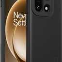 TUDIA MergeGrip [Military Grade] for OnePlus 15 5G Case (2025)  [Drop Tested] Dual Layer Shockproof Slim Rugged Heavy Duty Tough Protective Phone Case Cover (Black) (Basic)
