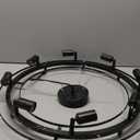 Modern Luxury Crystal Chandelier Round Pendant Light Easy Install Ceiling Hanging Light Fixture for Dining Living Room Kitchen Island Entryway Foyer