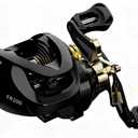 Fishing Baitcasting Reel, Baitcaster Fishing Reels with 18+1BB Stainless Steel Ball Bearings,Magnetic Braking System for Fishing Saltwater Freshwater