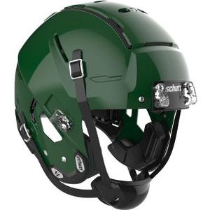 Schutt F7 VTD Collegiate No Facemask (Medium, Molded Gloss Dark Green)