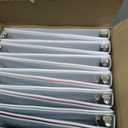 Avery® Durable View 3 Ring Binders, 0.5" Slant Rings, 12 White Binders