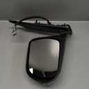 A-Premium Driver Side Power Door Mirror - Compatible with Toyota Sienna 2013-2017 - Heated Power Folding Black Smooth Outside Rear View Mirror w/Turn Signal Puddle Light and Blind Spot Detection