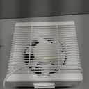 Oumefar Function Exhaust Window Fan Plastic Stable and Firm Kitchen Exhaust Fan Bathroom Exhaust Fan for Home Bathroom(APB15-3-B/opening 200)