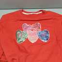 FAYALEQ Valentines Sweatshirt Women Love Heart Graphic Long Sleeve Shirt Cute Valentine's Day Pullover Top Large Red