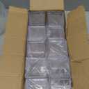 AFOROEOA 20Pack Clear Acrylic Pen Holder Desktop Pencil Organizer Acrylic Pencil Cup Stationery Office Organizer Makeup Brush Holder