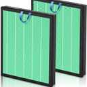 Vital 200S Toxin Absorber Replacement Filter for LEVOIT Vital 200S and Vital 200S-P Air Purifier, True HEPA and High-Efficiency Activated Carbon Filter, Vital 200S-RF-TX, 2 Pack, Green