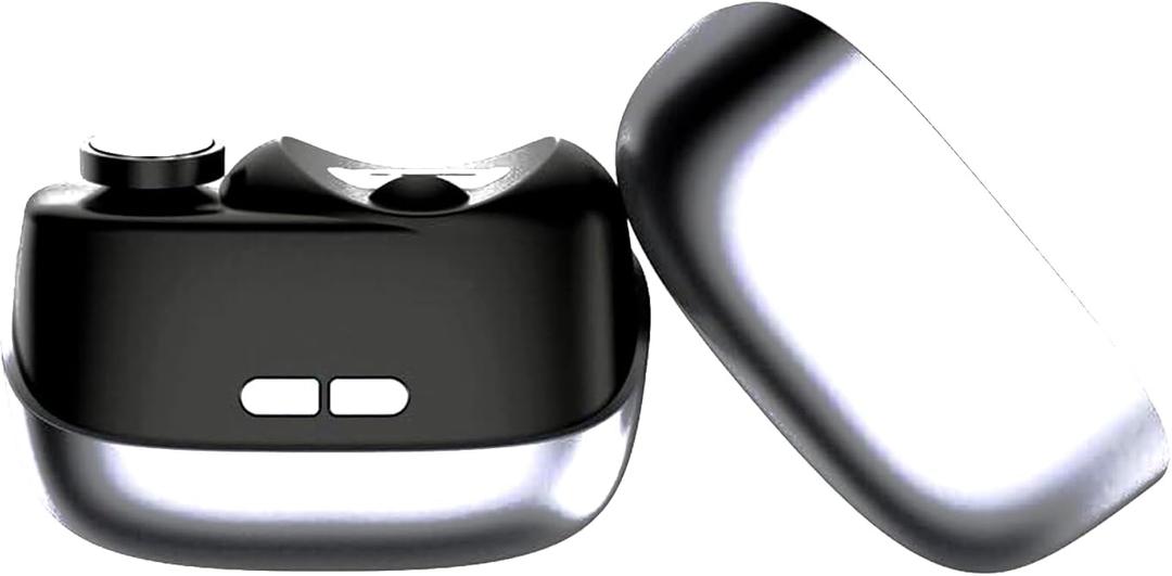 Electric Nail Clipper with File, Gray/Black