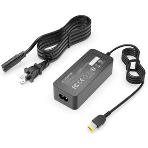 65W Slim Tip ADLX65NCC3A ADLX45DLC2A ADLX45NCC3A ADLX65NLC3A ADLX65NCC2A ADLX45NDC3A ADLX45NCC2A ADLX45DLC3A ADLX65YCC3A ADLX45NLC3A ADLX65YLC3A ADLX65SDC2A Charger Fit for Lenovo Laptop