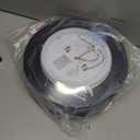 Bargeni Flush Mount Ceiling Light, 12.5 inch LED Ceiling Light with Night Light,Matte Black with Gold Inside,24W/2700K/3000K/4000K/5000K/6000K/5CCT Selectable,Light Fixtures Ceiling Mount for Bedroom