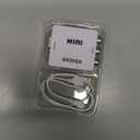 Flylin AV to VGA Converter, TV SetTop Box Audio Video Converter Composite AV to VGA Adapter AV Audio Video Converter 1920 * 1080p