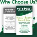 Vet's Best Natural Flea & Tick Easy Spray for Cats  Natural Flea & Tick Prevention with Cotton Spice Scent  Plant-Based Cat Spray with Essential Oils  Gentle Pest Control Formula  14 oz Bottle