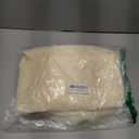 MCleanPin Washable Laundry Bags with Handles,140L Dirty Clothes Storage Bags for Laundry Hamper and Basket with Liner in College Dorm Travel, 2 Pack (Beige)