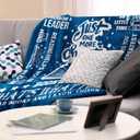 Gifts for Book Lovers Men - Reading Blanket for Book Lovers - Gifts for Readers Men - Librarian/Books Nerd/Bookworm/Bookish/Books Club Gift for Man Throw Blanket 60 x 50 inch