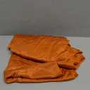 Hahuho Orange Velvet Table Runner 10ft Extra Long,Luxury Table Runner 20x120 inch for Christmas Thanksgiving Wedding New Year Party Table Decorations