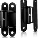 2 Pack 7" Heavy Duty Gate Hinges, 1100lbs Max Loads/180 Swing/Lubricable/Ball Bearing Design, Bolt or Weld On Carbon Steel Hinges for Driveway Gates, Fence & Barn Doors