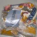 VANJOROY Boho Throw Blanket, 100% Organic Cotton Ultra Soft 50" x 60" Throw for Couch and Bed - Skin-Friendly Embroidery Cozy All Season Rustic Floral Decor Chair Blanket -Beige (A-flower-butterfly)