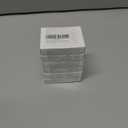 6 x Airtag Holder,Hard PC IML Airtag Case with Keychain Compatible with Apple Air Tag,Dust and Shock Proof Air Tag Holder for Kids,Dogs,Cats,Keys,Luggage-Clear